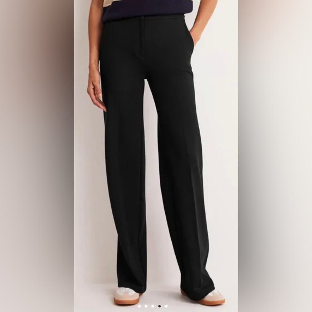 Boden Hampshire Ponte Wideleg Pants size 6